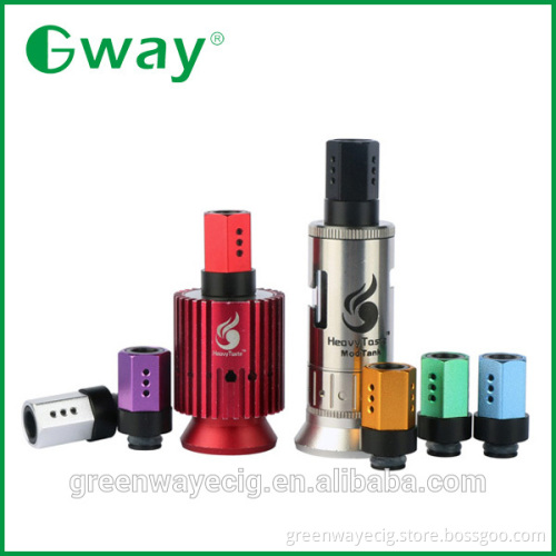2015 wholesale colorful aluminum and derlin drip tip, 510 airflow control drip tip multi types individual package